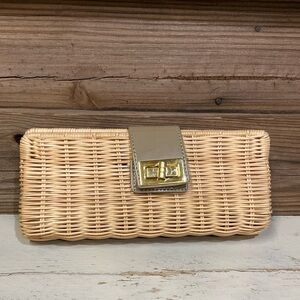 J.Crew Basket Clutch